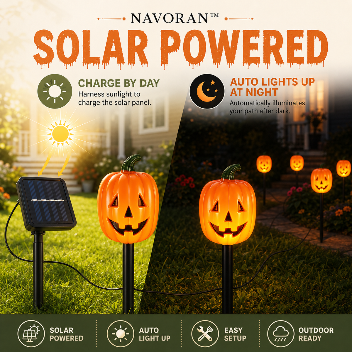 VIRTTLE™ PUMPKINGLOW HALLOWEEN LIGHTS