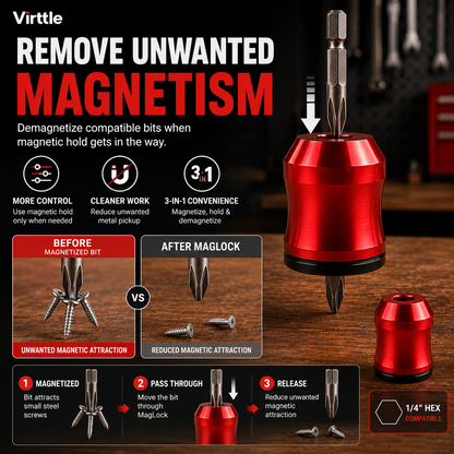 🔥Last Day 50% OFF🔥 Magnetizer and Demagnetizer Tool Set